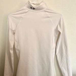 Under Armour white long sleeve